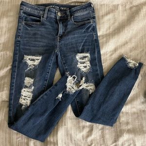 American Eagle Jegging Crop Size 4